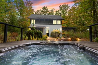 Mountain property exterior photography professional real estate Virginia