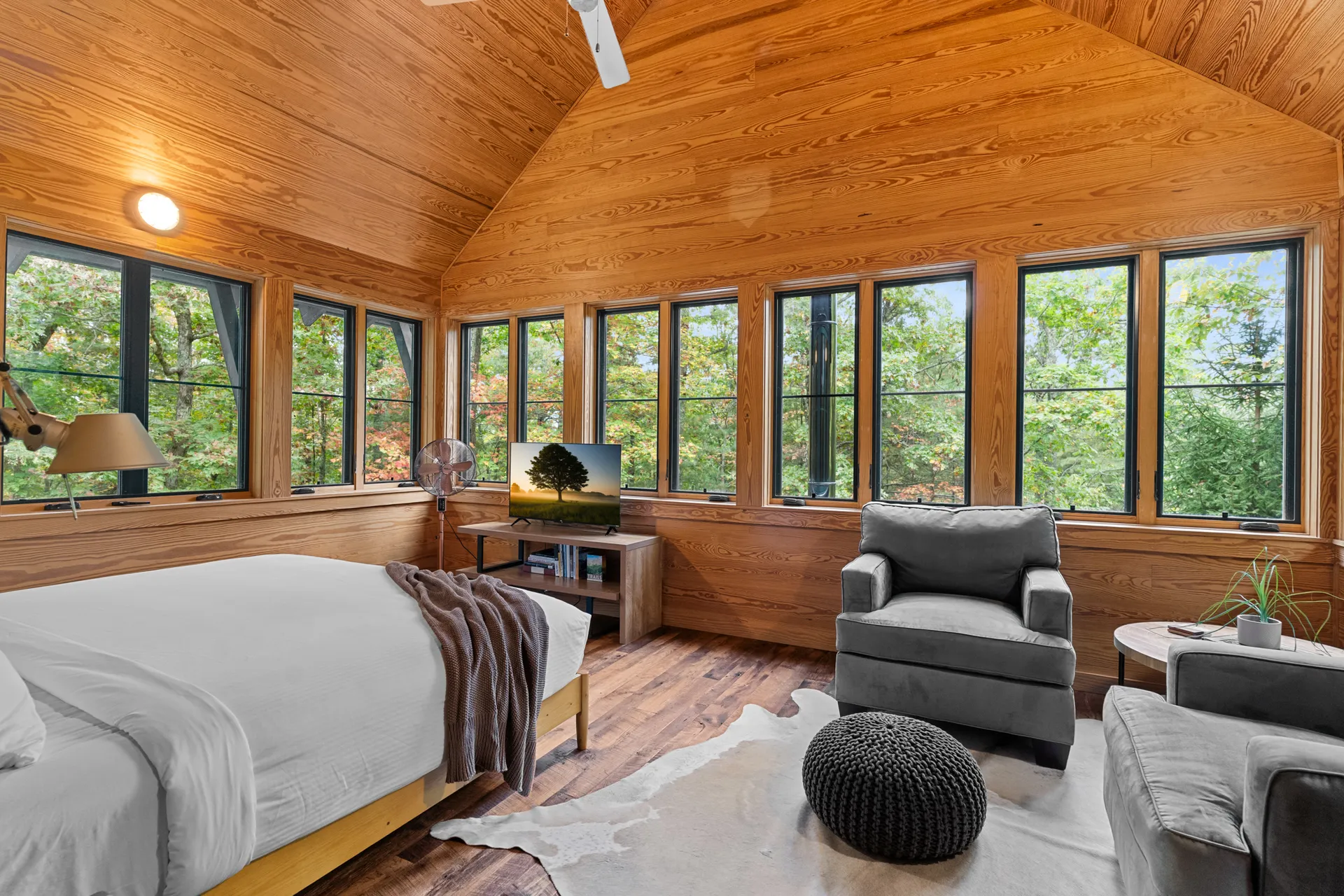 Luxury living space interior photography professional real estate Southwest Virginia